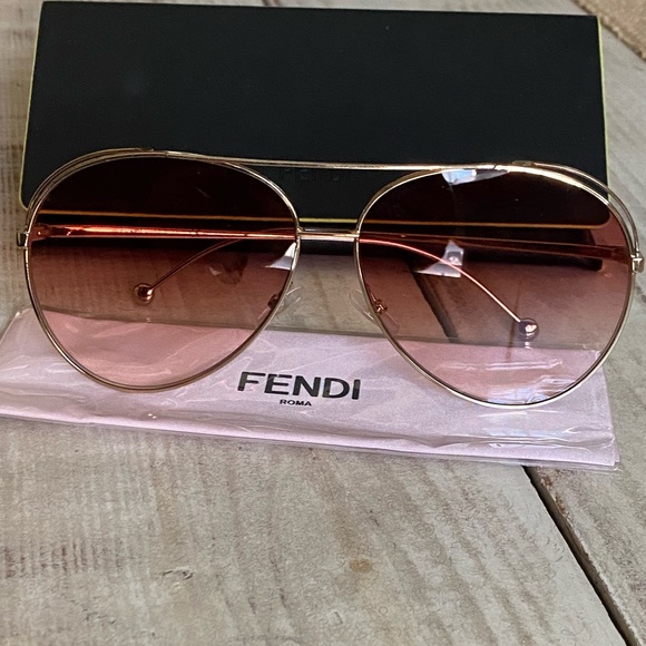 FENDI Unisex FF0286/S 63mm Sunglasses - Picture 6 of 9